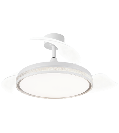 VENTILADOR BRILLIANT50W BLANCO CCT 1100Ø